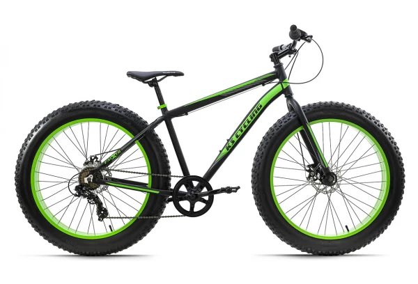 VTT Fatbike 26'' Fat-XTR Noir 7 Vitesses TC 46 Cm KS Cycling 3 VTT Fatbike 26'' Fat-XTR Noir 7 Vitesses TC 46 Cm KS Cycling