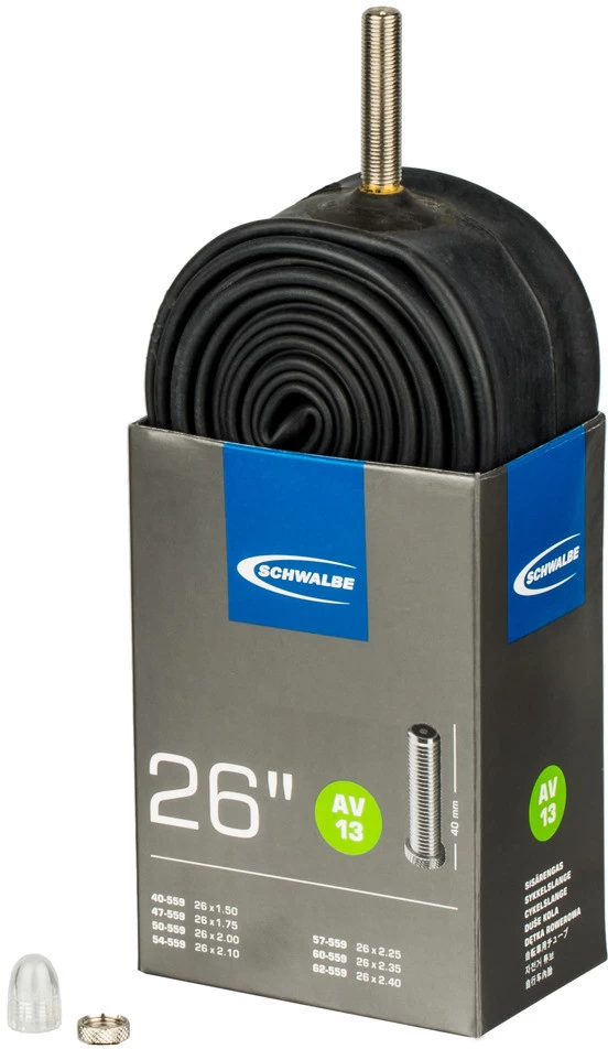 Schwalbe Chambre à Air 13 Pour 26" - 25 Pièces 6 Schwalbe Chambre à Air 13 Pour 26" - 25 Pièces – Image 4