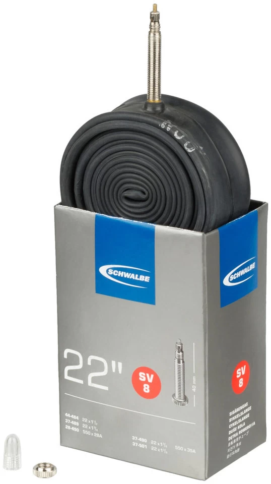 Schwalbe Chambre à Air 8 Pour 22" 3 Schwalbe Chambre à Air 8 Pour 22"