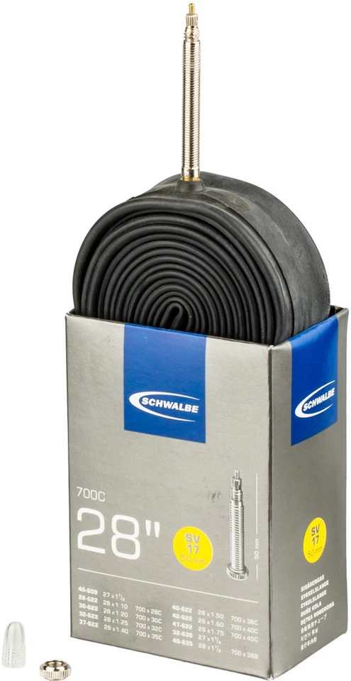 Schwalbe Chambre à Air 17 Pour 28" 5 Schwalbe Chambre à Air 17 Pour 28" – Image 3