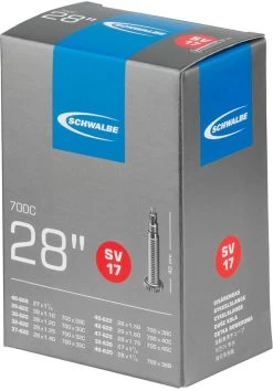 Schwalbe Chambre à Air 17 Pour 28" 13 Schwalbe Chambre à Air 17 Pour 28" -Fournitures Pour Vélos 271518