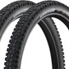MAXXIS Set De 2 Pneus Souples Aggressor Dual EXO WT TR 27,5" -Fournitures Pour Vélos 276671