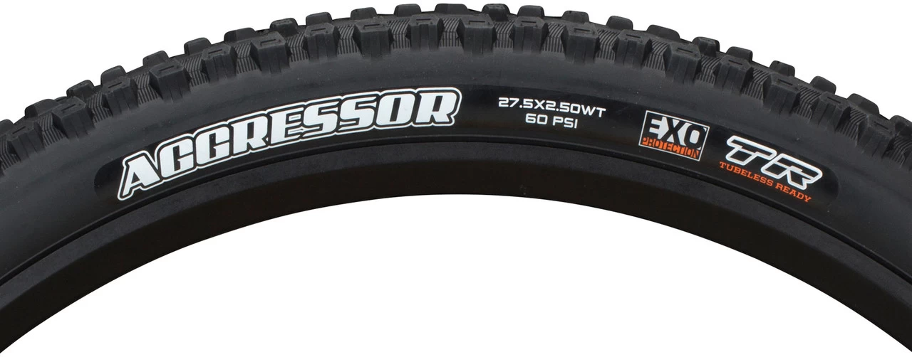 MAXXIS Set De 2 Pneus Souples Aggressor Dual EXO WT TR 27,5" 5 MAXXIS Set De 2 Pneus Souples Aggressor Dual EXO WT TR 27,5" – Image 3