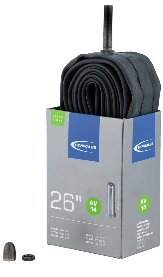 Schwalbe Chambre à Air 14 Extralight Pour 26" 5 Schwalbe Chambre à Air 14 Extralight Pour 26" – Image 3