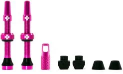 Muc-Off Set De 2 Valves Tubeless 14 Muc-Off Set De 2 Valves Tubeless -Fournitures Pour Vélos 336158
