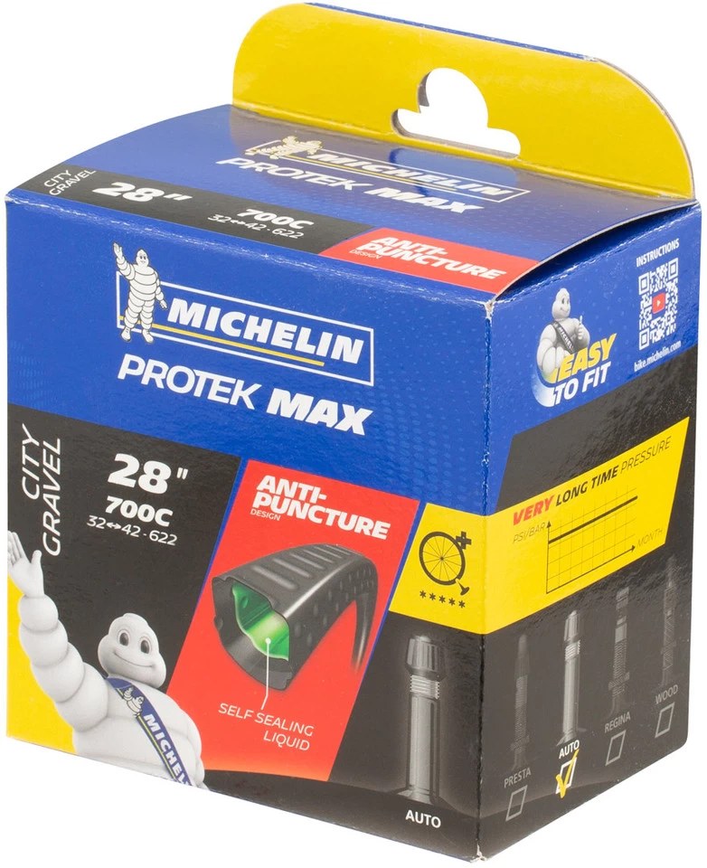 Michelin Chambre à Air A3 Protek Max City Gravel Pour 28" 4 Michelin Chambre à Air A3 Protek Max City Gravel Pour 28" – Image 2