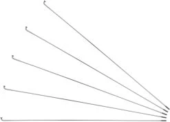 Sapim Rayons D-Light J-Bend + Écrous - 5 Pièces -Fournitures Pour Vélos 357893