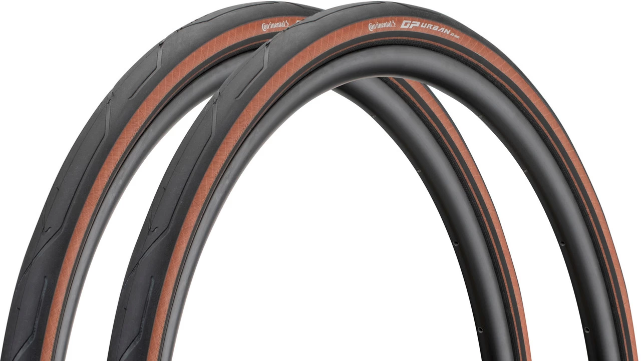 Continental Set De 2 Pneus Souples Grand Prix Urban 28" 3 Continental Set De 2 Pneus Souples Grand Prix Urban 28"