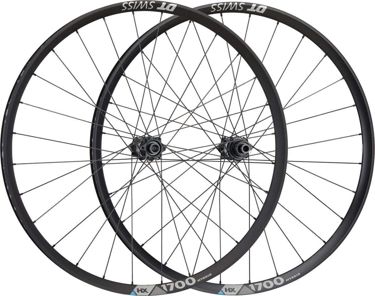 Dt-swiss Set De Roues HX 1700 SPLINE 27,5" 30 Boost Disc 6 Trous Hybrid 3 Dt-swiss Set De Roues HX 1700 SPLINE 27,5" 30 Boost Disc 6 Trous Hybrid