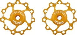 Kcnc Galets De Dérailleur En Aluminium Jockey Wheel - 1 Paire -Fournitures Pour Vélos 413623