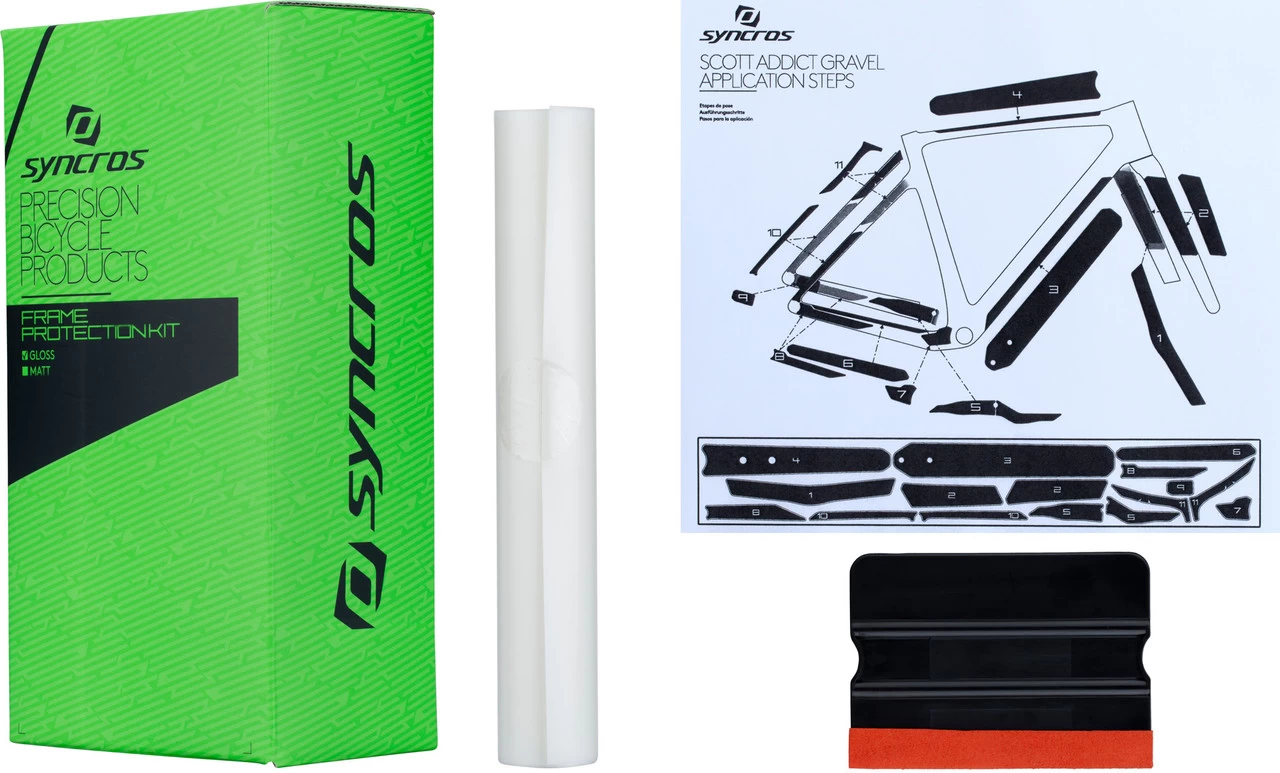 SYNCROS Set De Protège-Cadres Pour Cadre Scott Addict Gravel 4 SYNCROS Set De Protège-Cadres Pour Cadre Scott Addict Gravel – Image 2