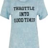 T-Shirt Pour Dames Womens Throttle SS