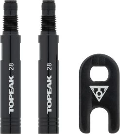 Topeak Set De 2 Extensions De Valve Valve Extender -Fournitures Pour Vélos 448198