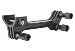 Fixation Éclairage/Caméra/Batterie Topeak MultiMount Noir